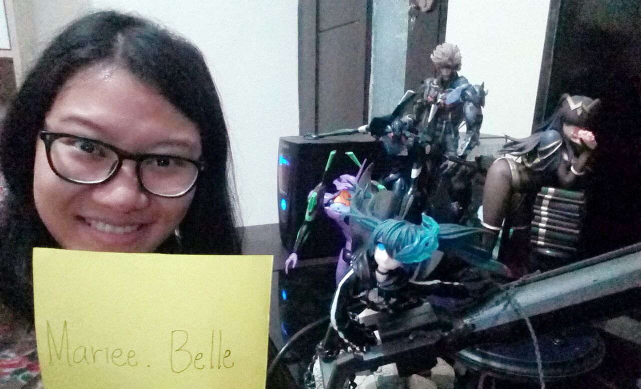 #BestCollection Selfie with seri PVC campuran