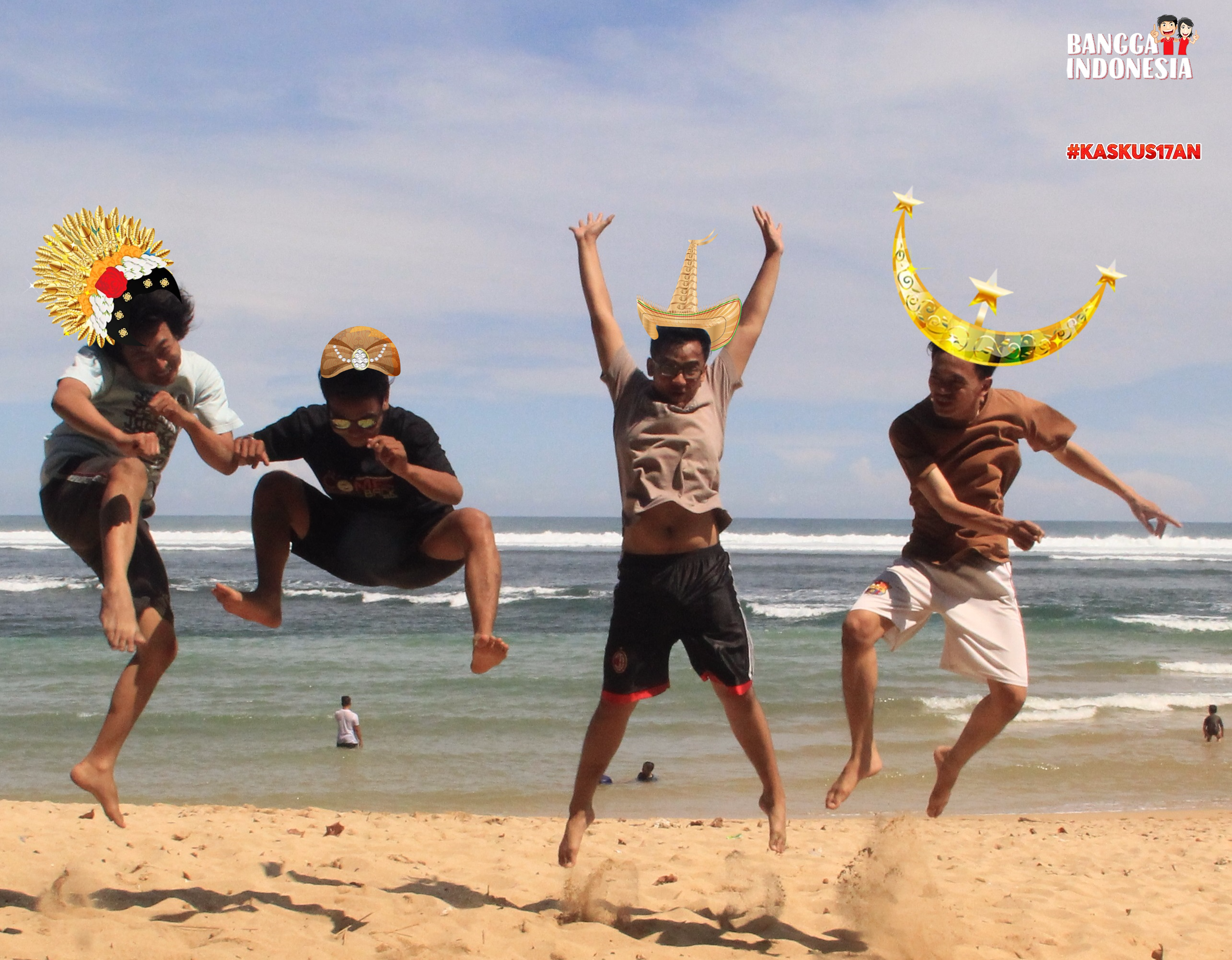 Yang penting heppy #SayaIndonesia #SayaMerdeka #JelajahBudaya #pulaujawa