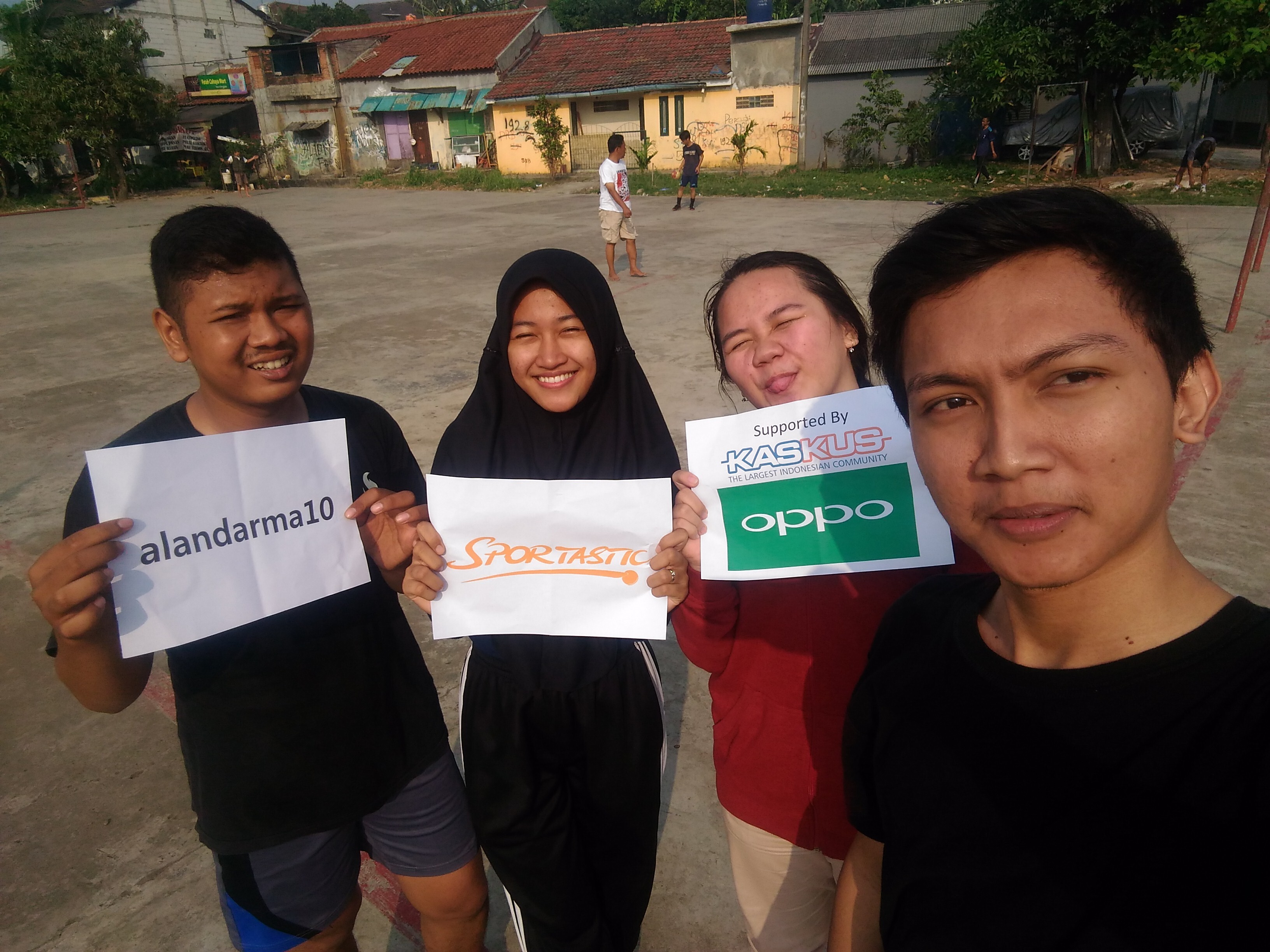 Ini dia gan grup lari ane yang itu itu aja dari jaman SMA #KASKUSxOPPO #SPORTASTIC