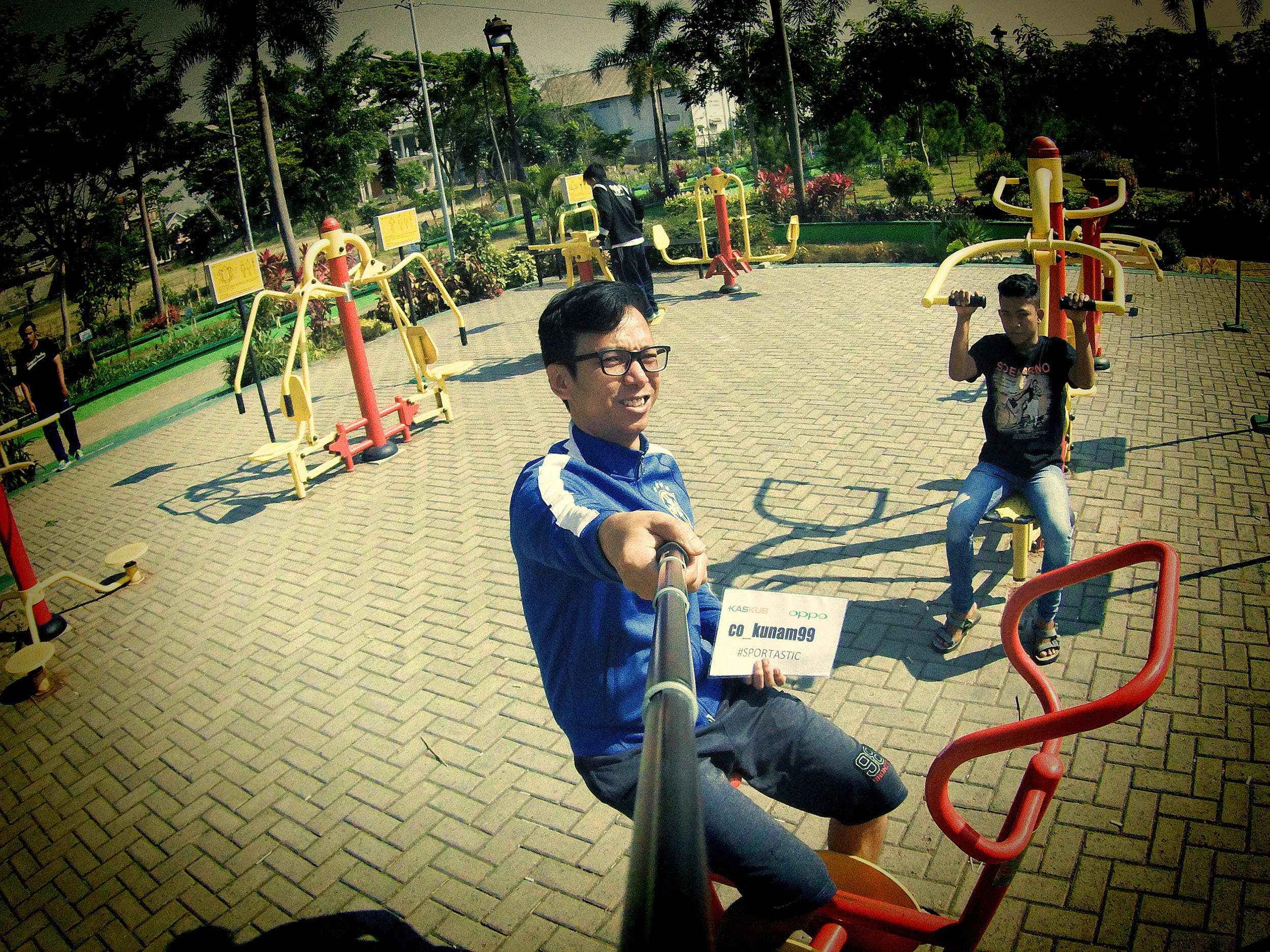 #KASKUSxOPPO #SPORTASTIC Ngefitness dulu biar sehat hati dan jiwa raga