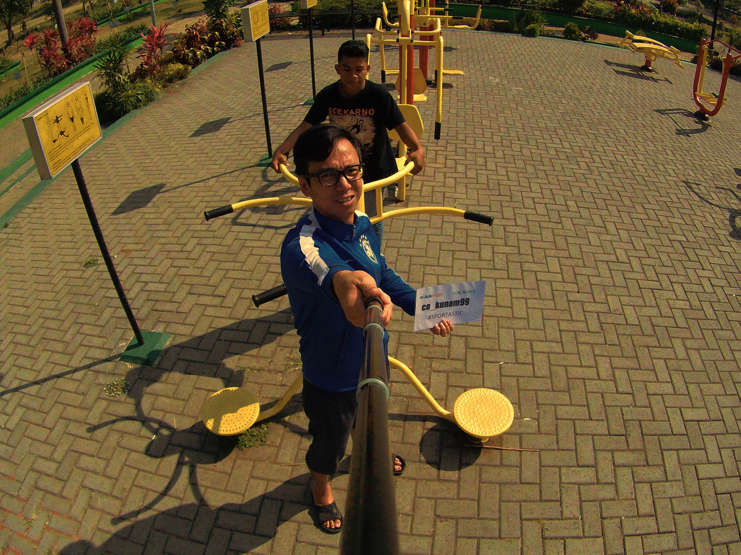 #KASKUSxOPPO #SPORTASTIC Passionku fitness biar kuat