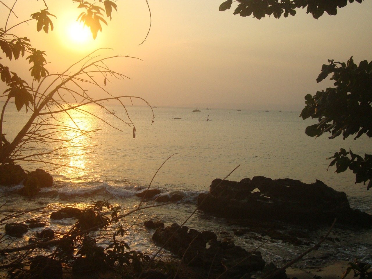 Sunset di Pantai Loji Sukabumi
