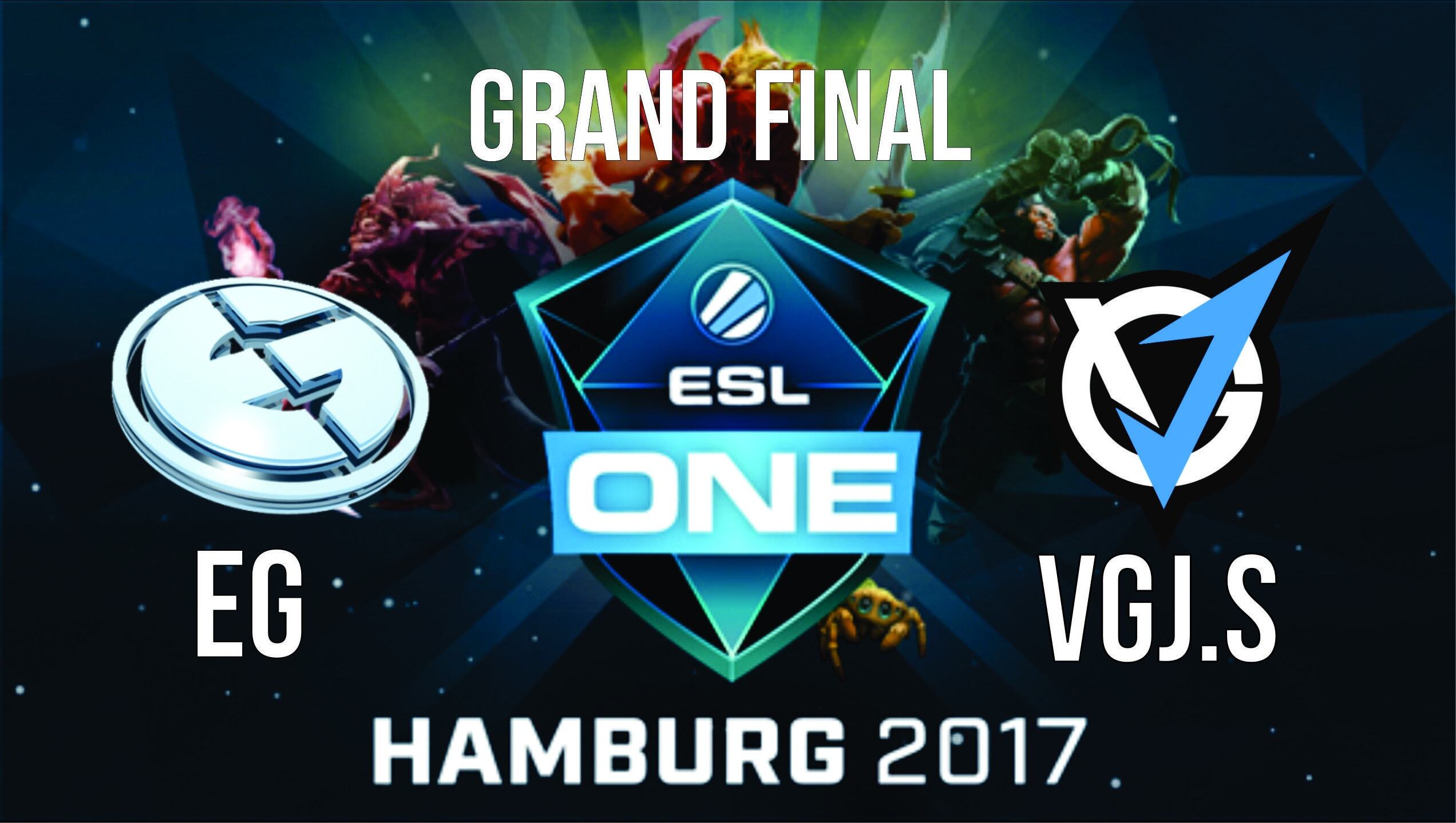 EG vs VGJ Storm Grand Final ESL One Major 2017 (NA Main Qualifier) 