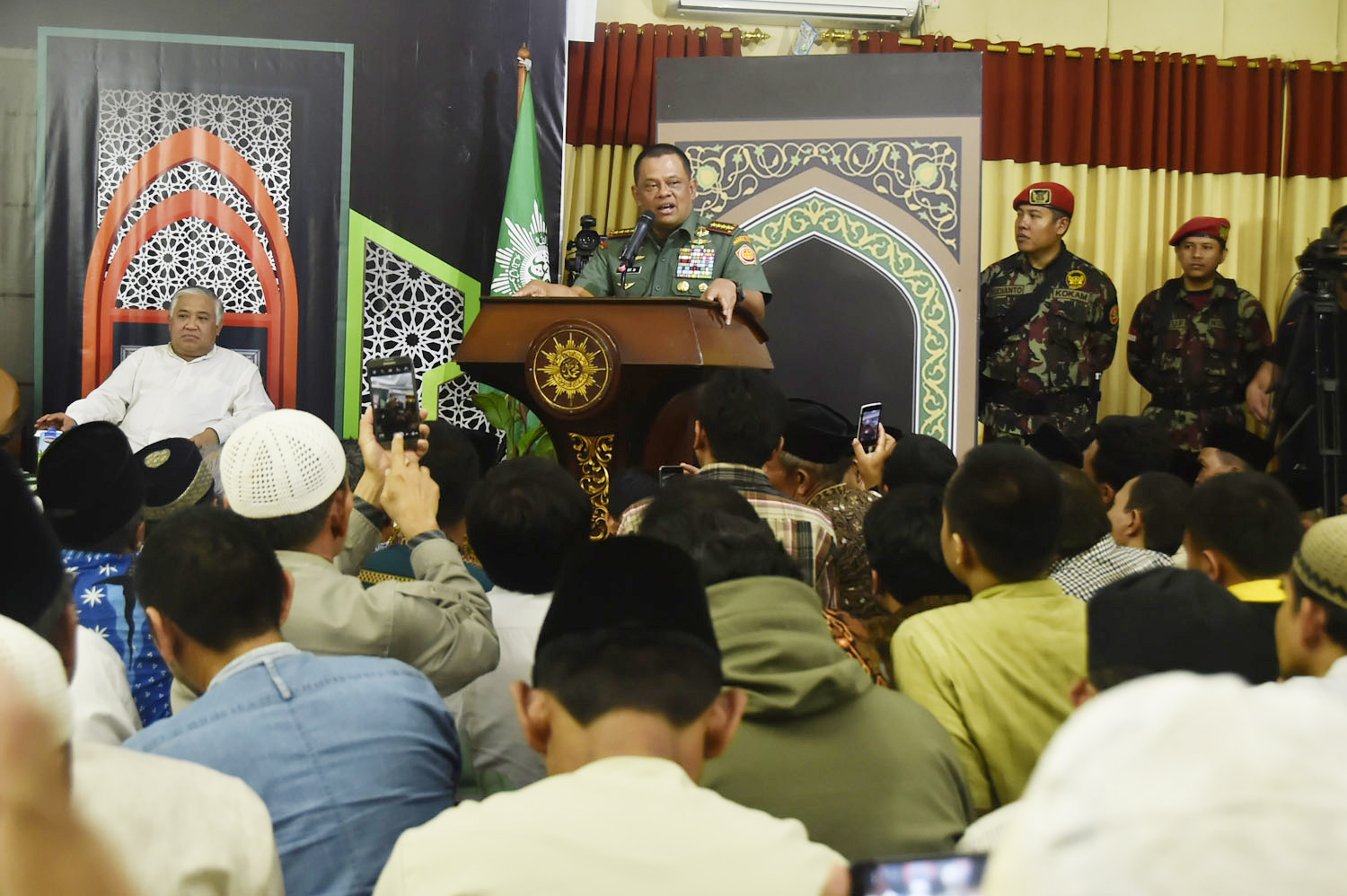 Panglima TNI Jederal Gatot Jadi Pembicara Pengajian Bulanan Muhammadiyah.