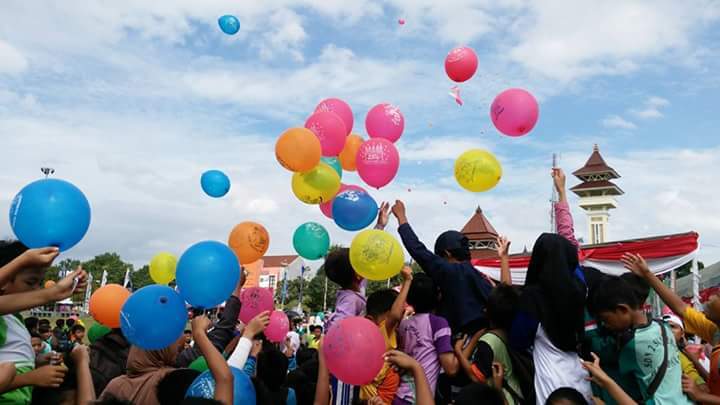 Horee...Balonku Terbang