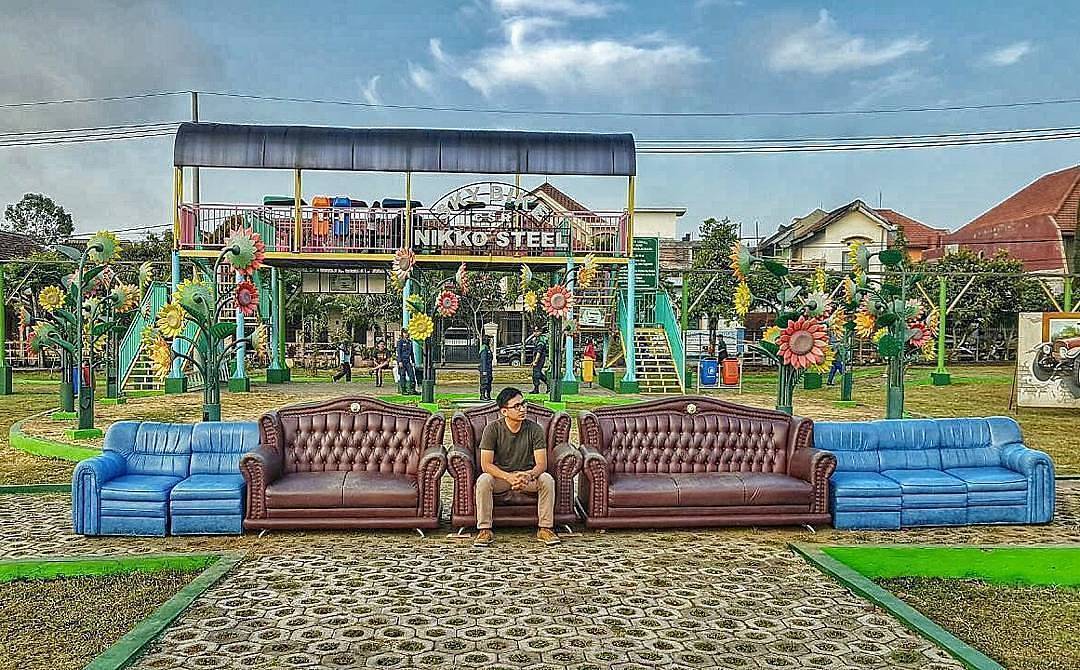 Taman Singha semakin keren di tengah=tengah Pasar Malang