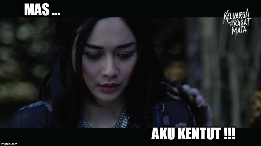 Mas, aku kentut...