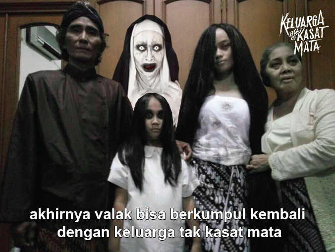 valak telah pulang ke indonesia #keluargatakkasatmata