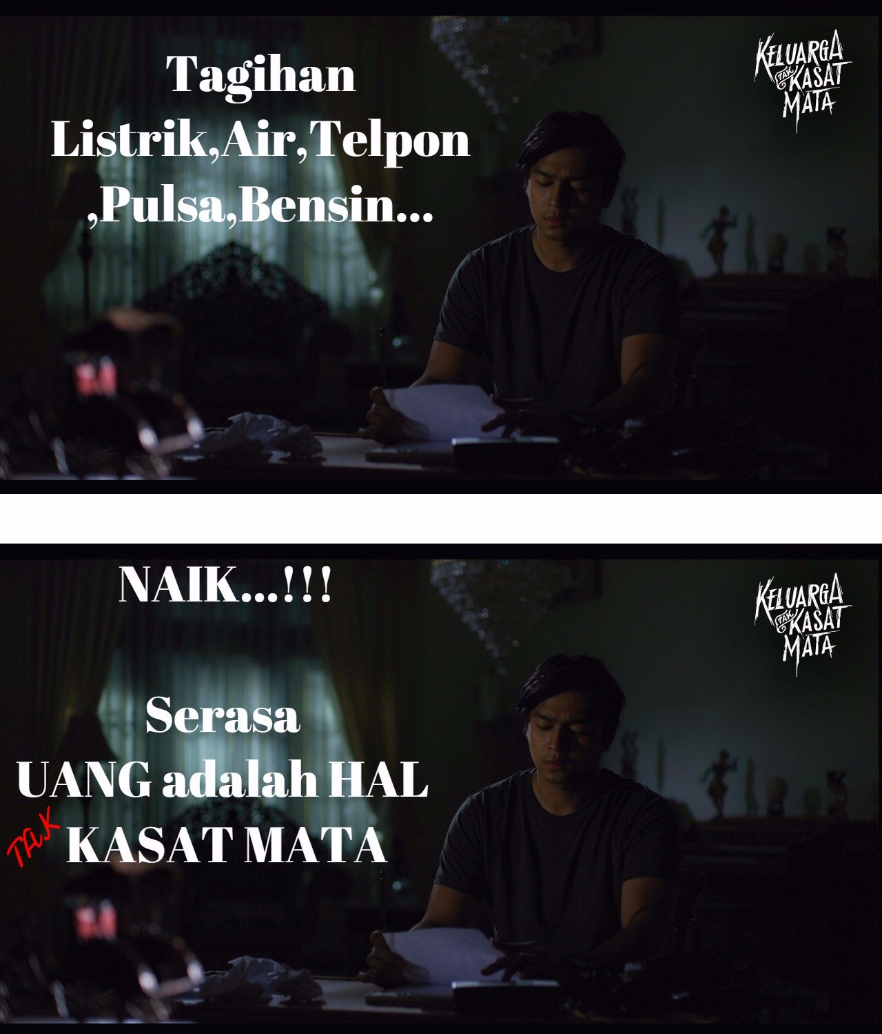 Uang Gaji TAK Kasat Mata