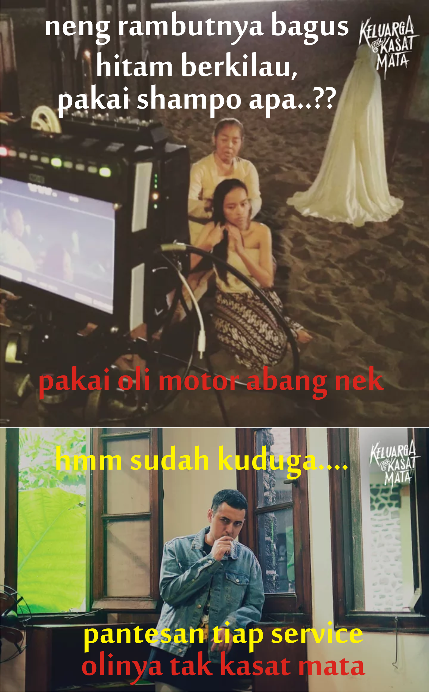 shampo tak kasat mata