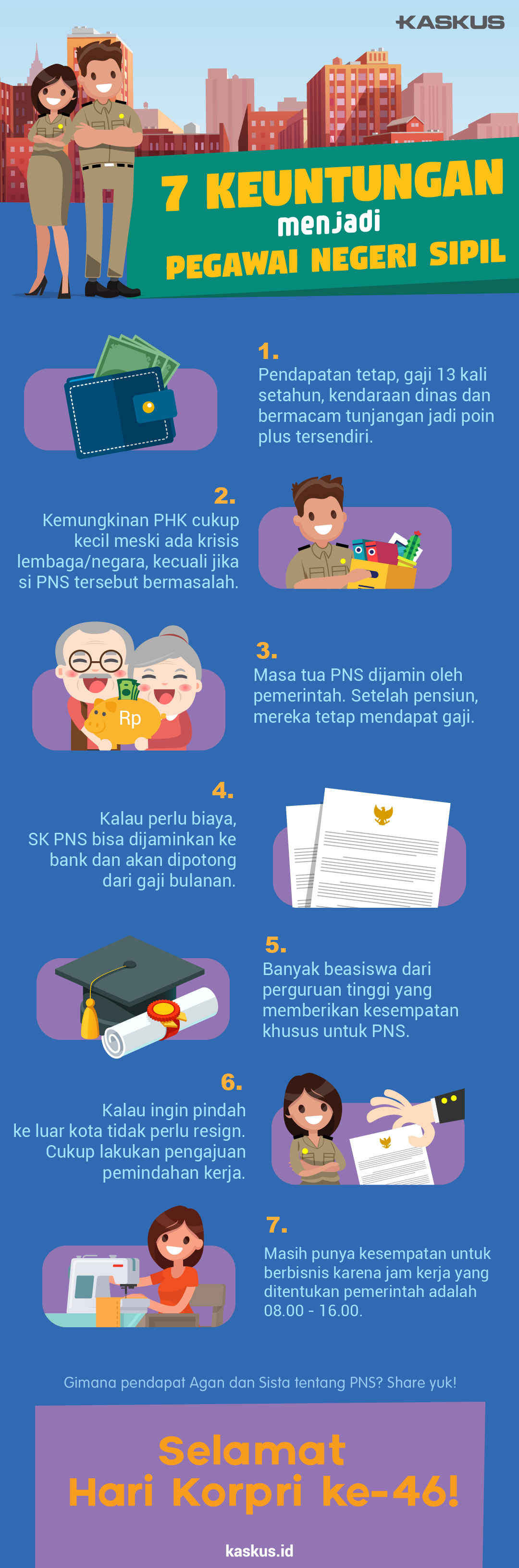 7 Keuntungan Menjadi Pegawai Negeri Sipil