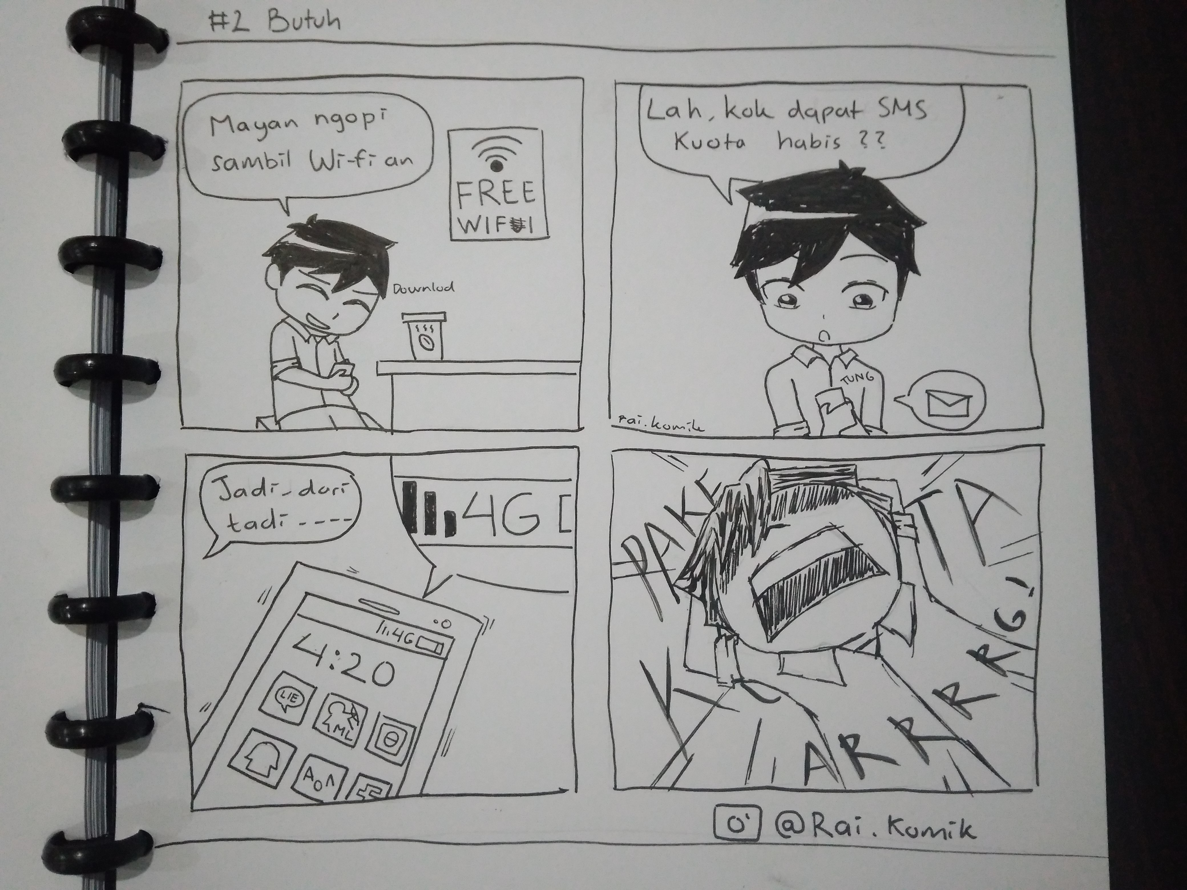 KOMIK STRIP Masih 4G KASKUS