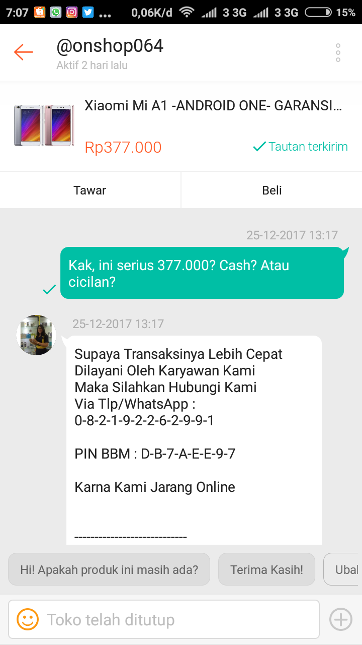 Toko si penjual