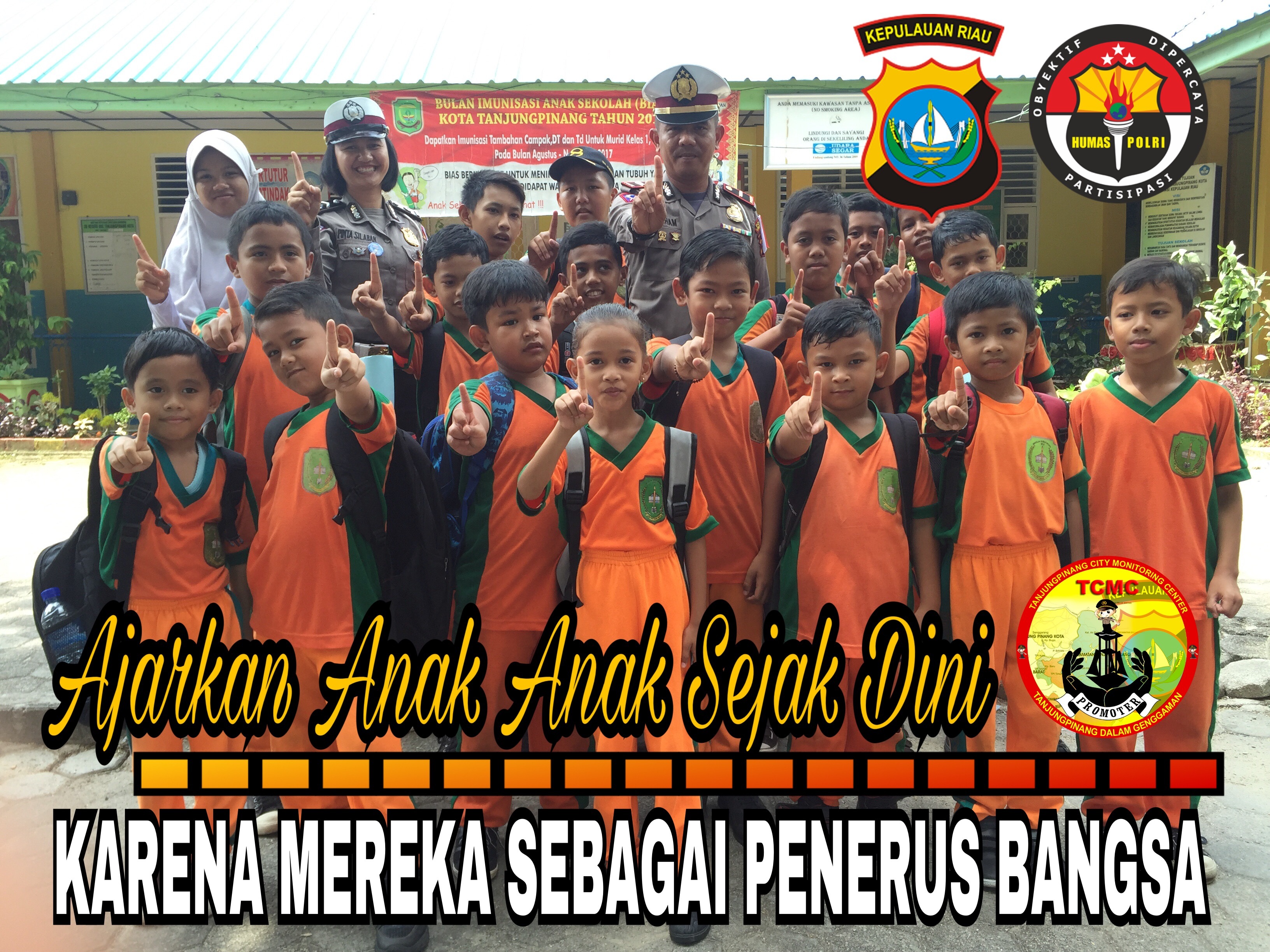 AJARKAN ANAK DENGAN KEBAIKAN KARENA ANAK ADALAH PENERUS GENERASI BANGSA ‬
