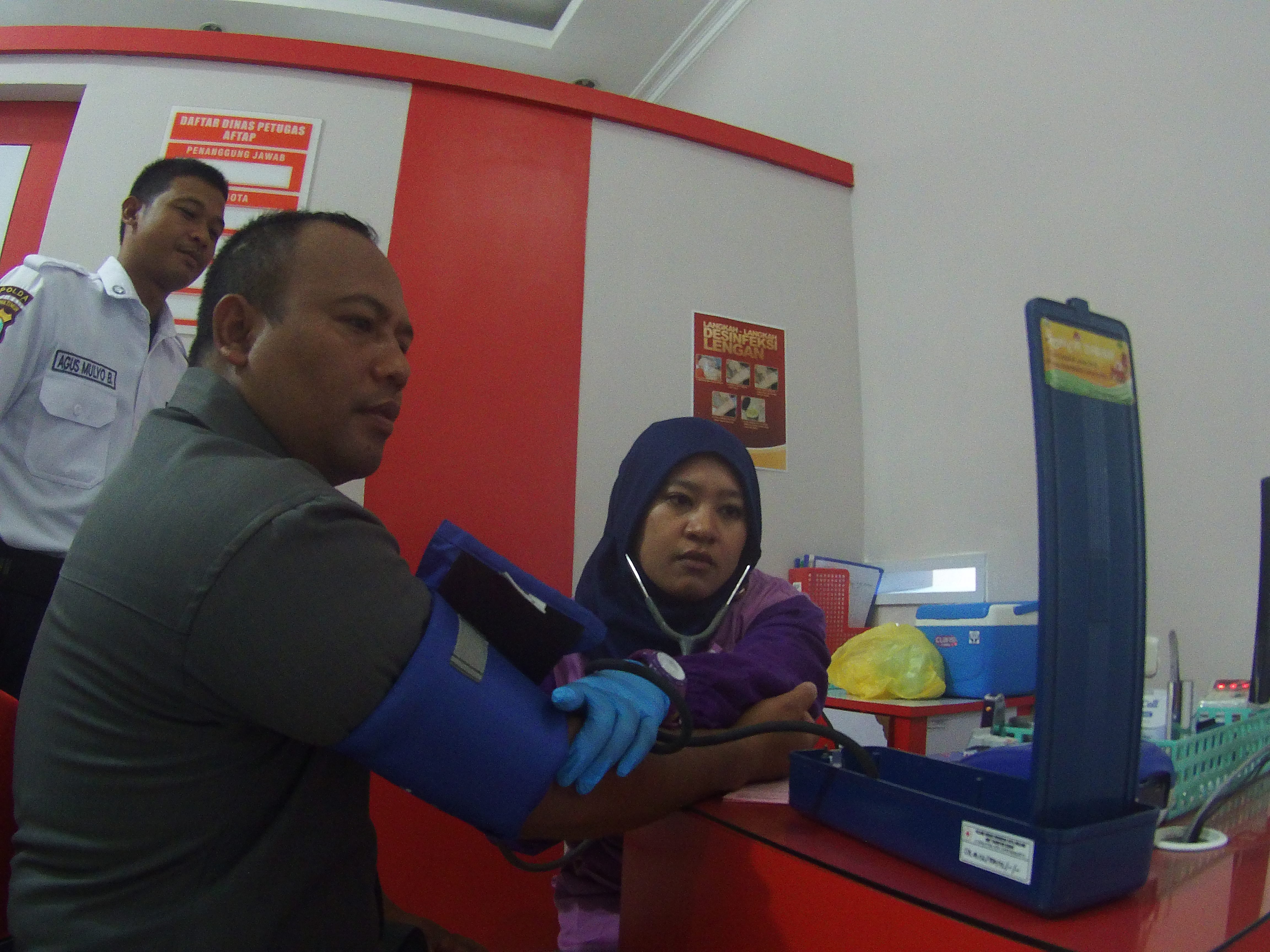 begini suasana pengecekan