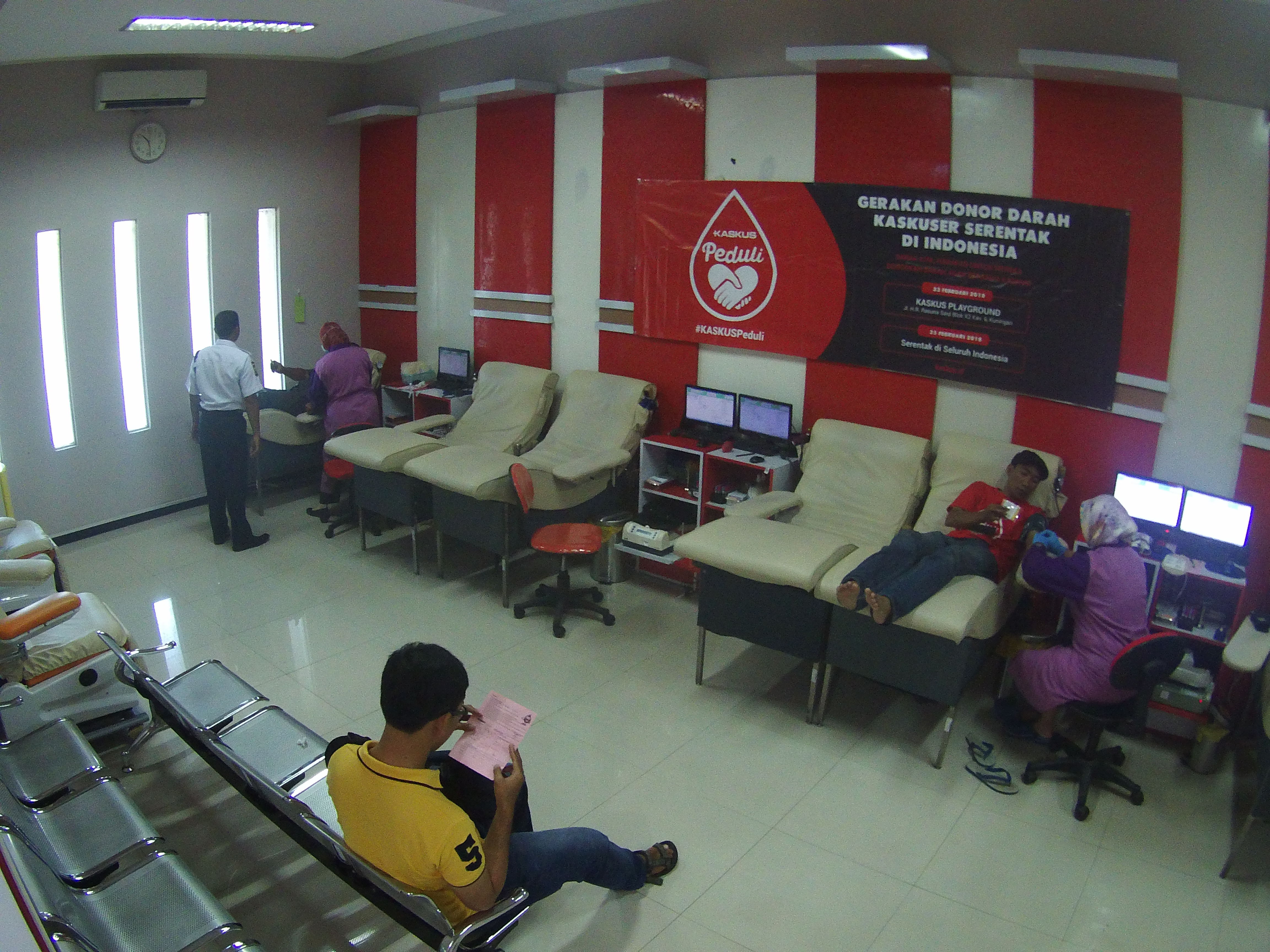 Mengecek no antrian ke berapa