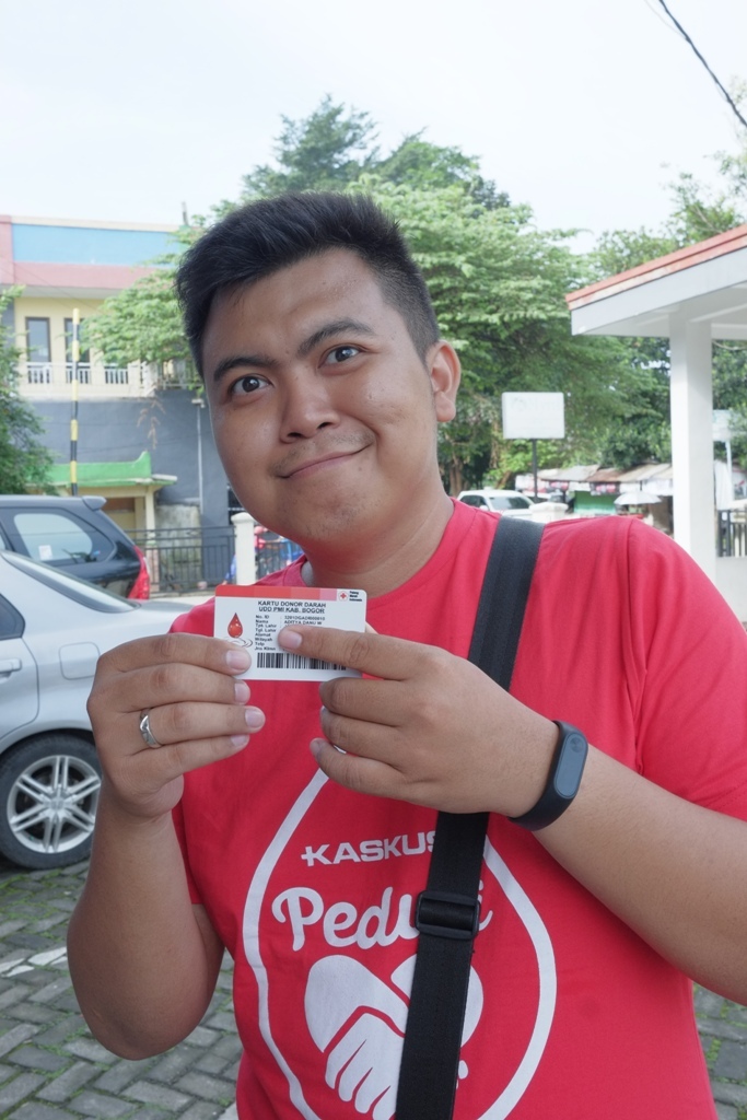 agan ini nunjukin kartu donor darah