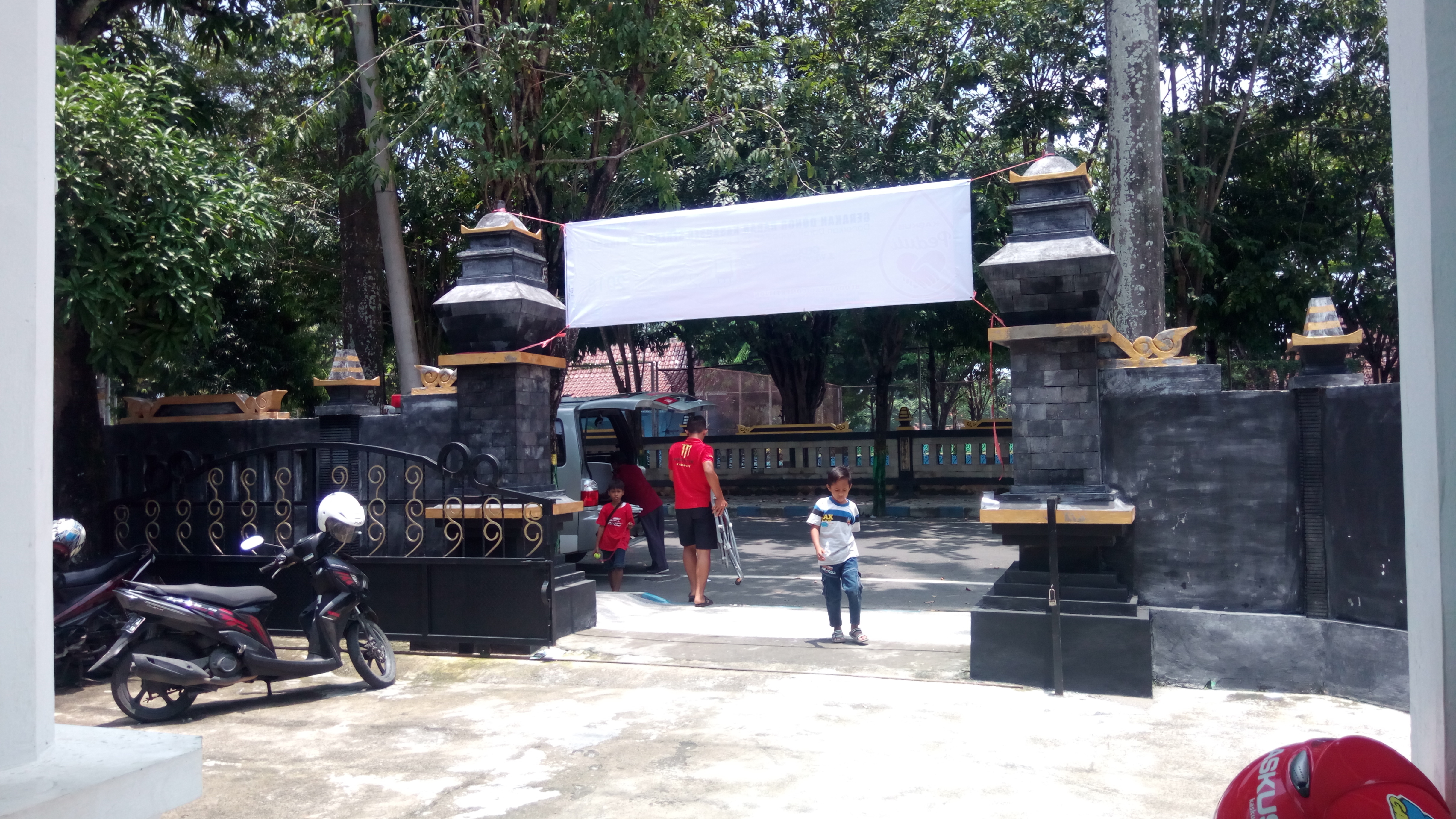 tanpak suasana donor