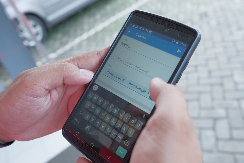 kalau udah jangan lupa upload