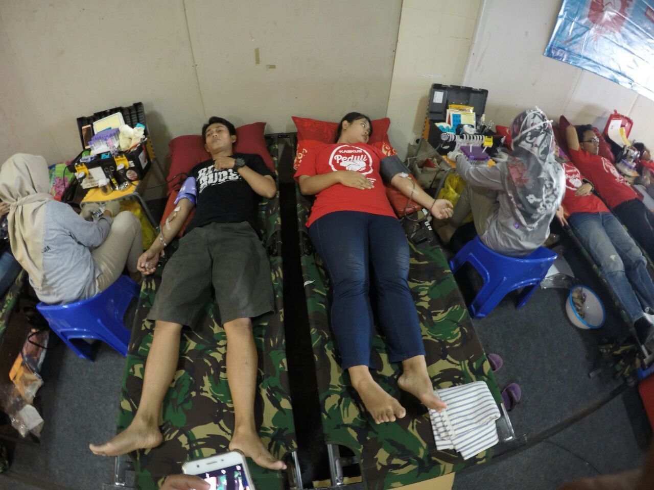 pisah ranjang pas donor
