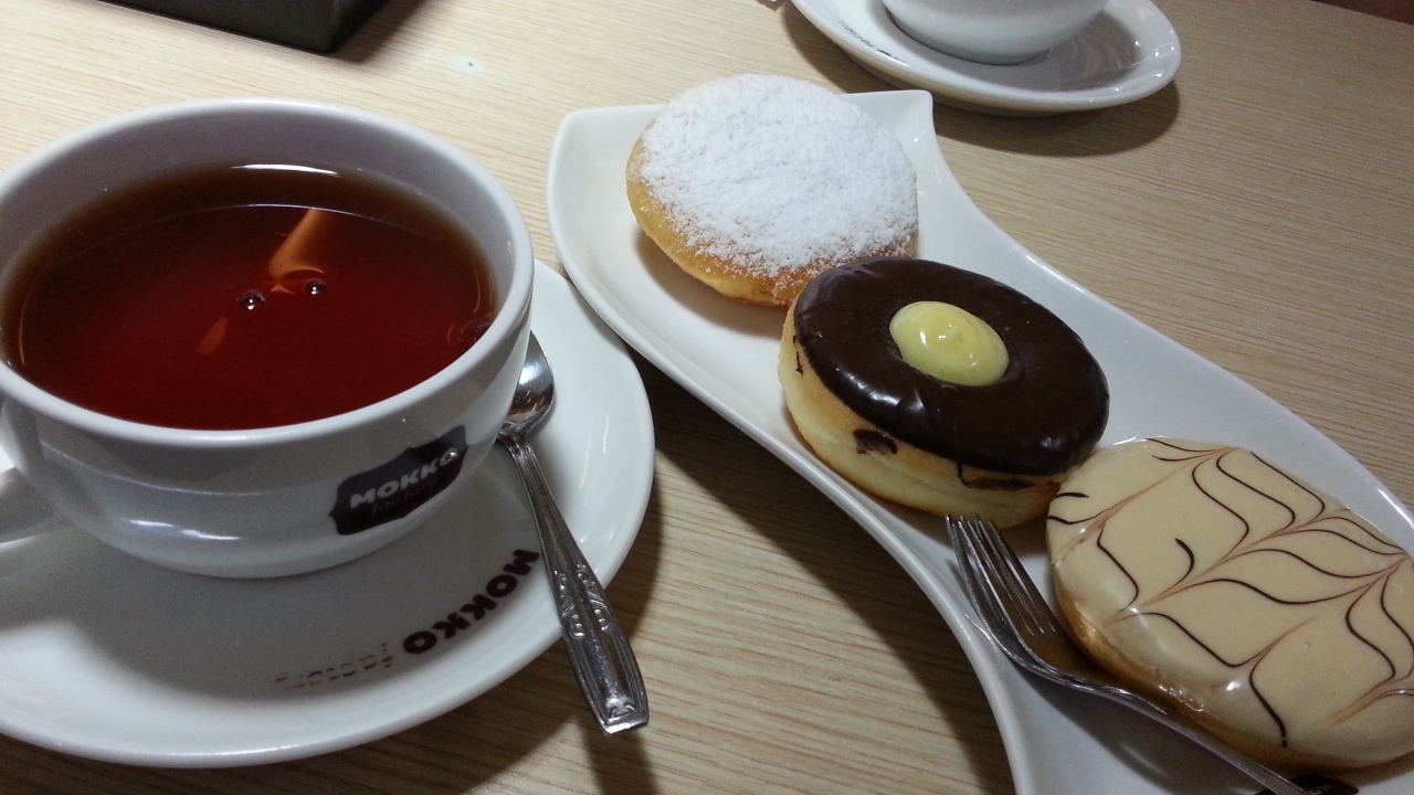 Just a cup of tea n donuts