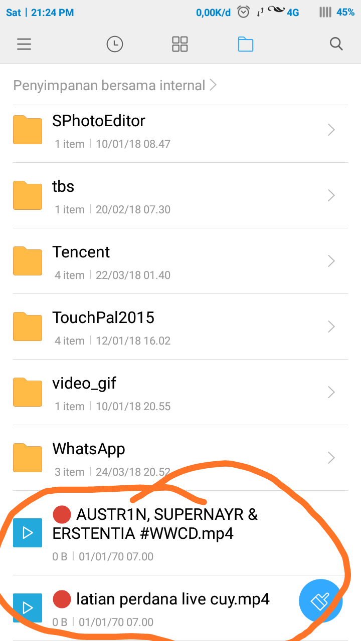 Gabisa ngehapus file