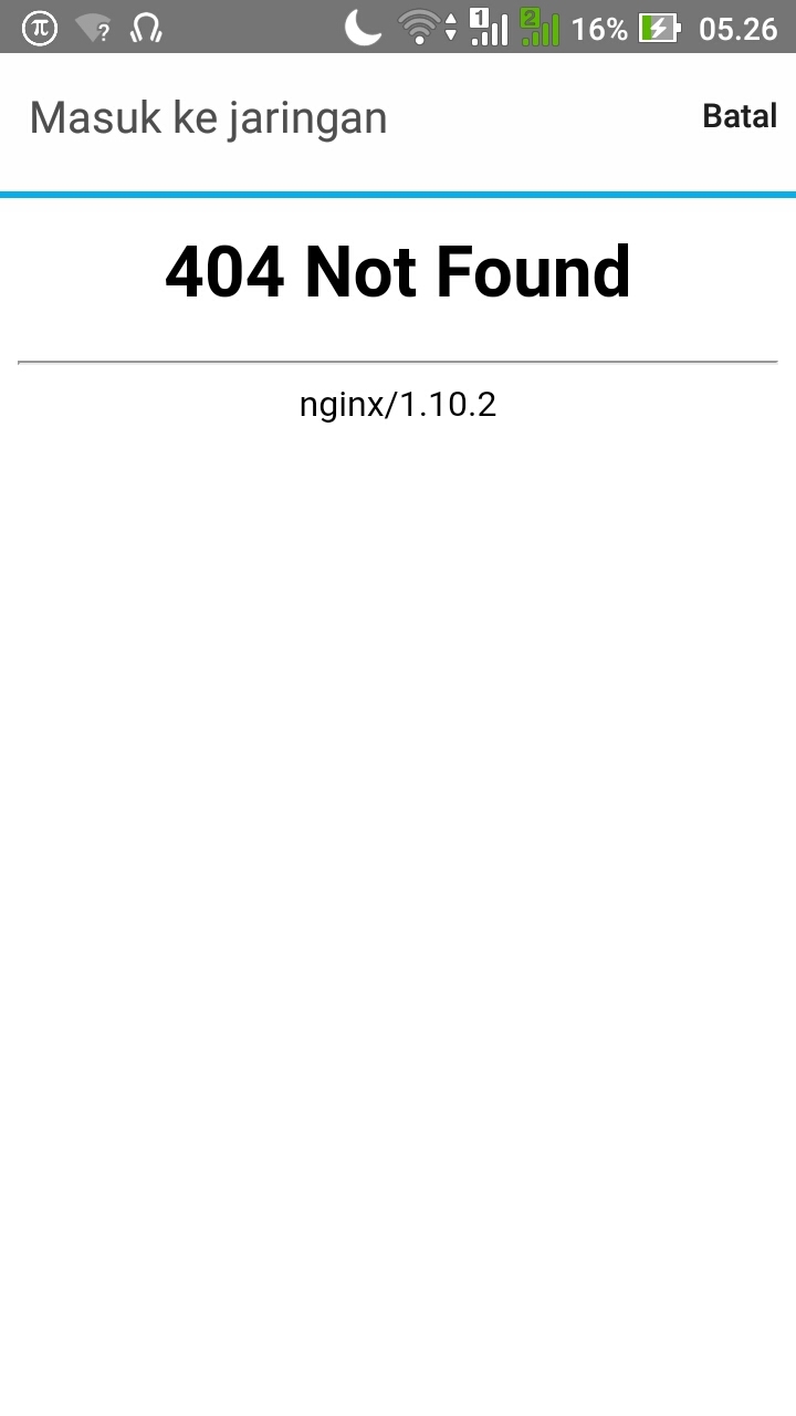 404 not found nginx