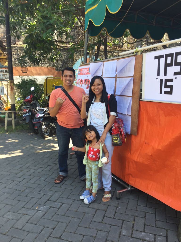Udah nyoblos