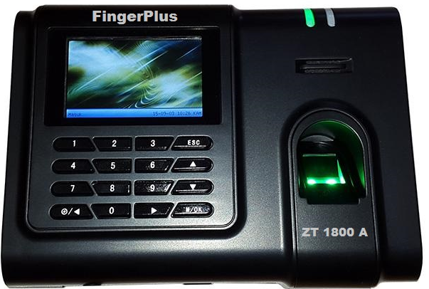 Mesin Absensi Sidik Jari Sekolah Fingerplus ZT 1800 A