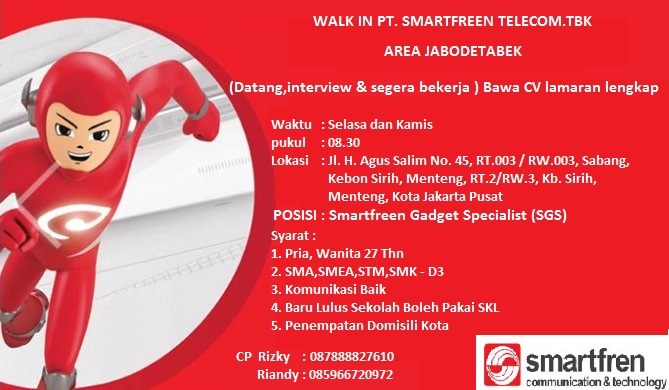 Lowongan Pekerjaan SGS Wilayah JABODETABEK