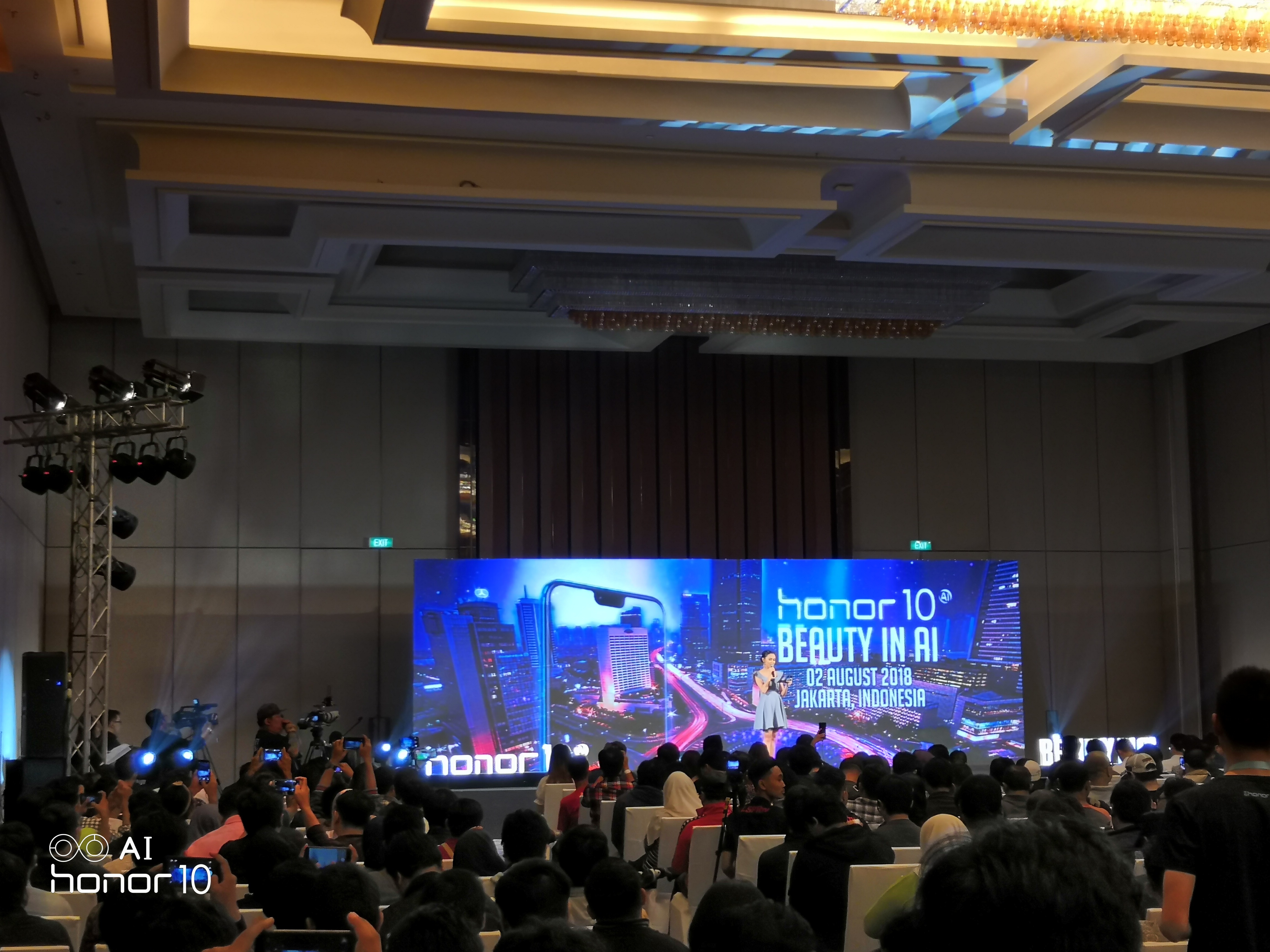 Suasana Launching Honor 10 Indonesia