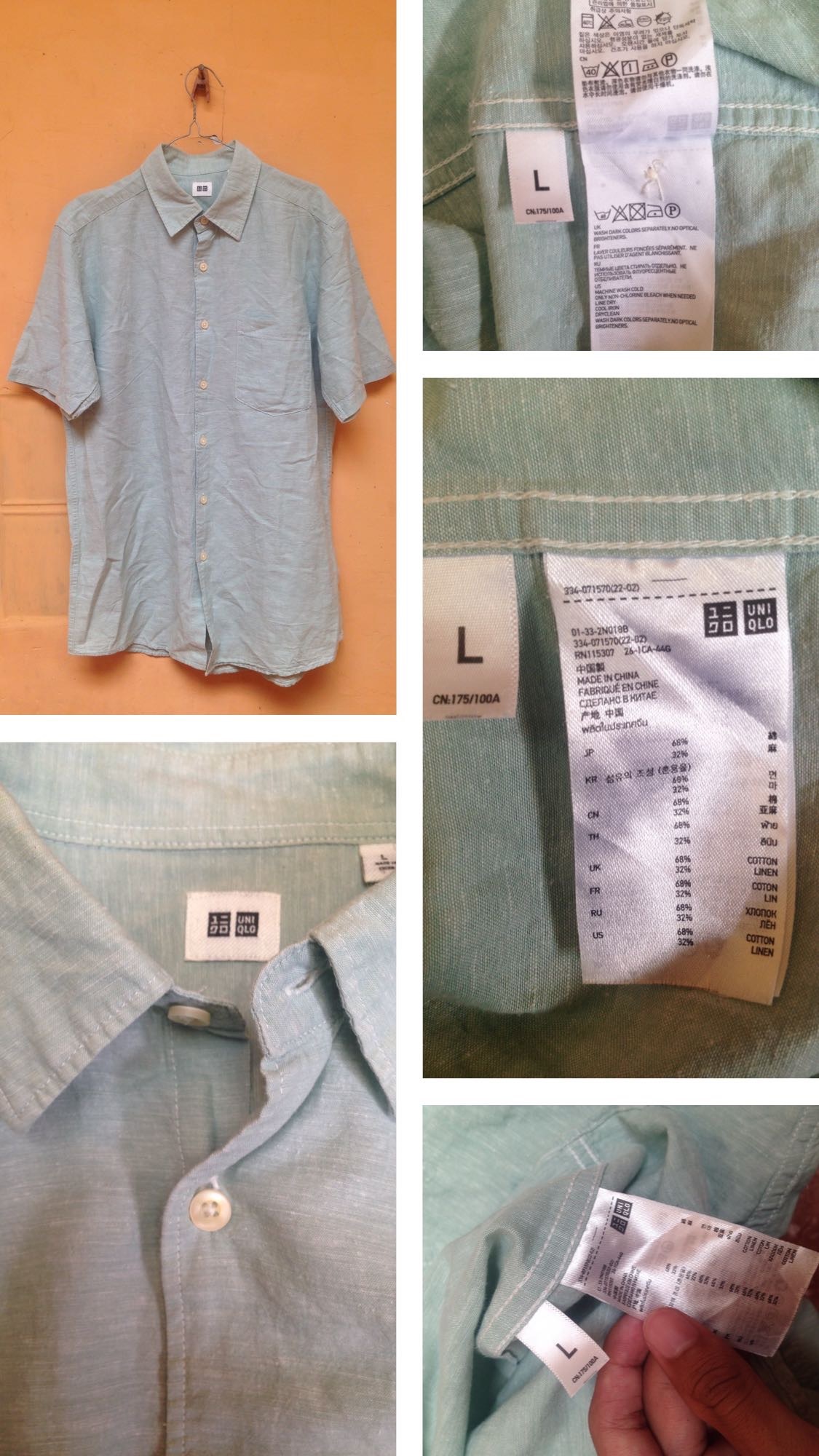 UNIQLO COTTON LINEN