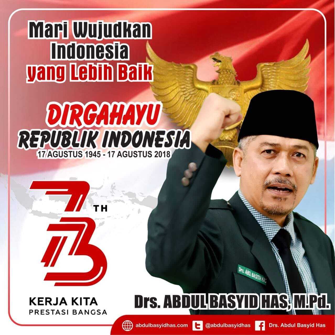 Dirgahayu RI 73