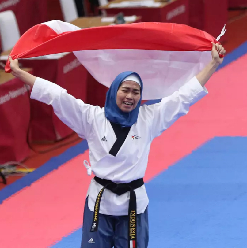 Atlet Taekwondo Indonesia Pertama yg Meraih Medali Emas #