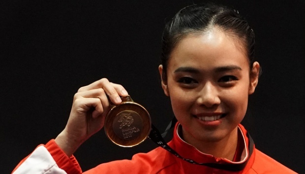 #NyalakanSemangat Lindswell Kwok Meraih Medali Emas Asian Games 2018