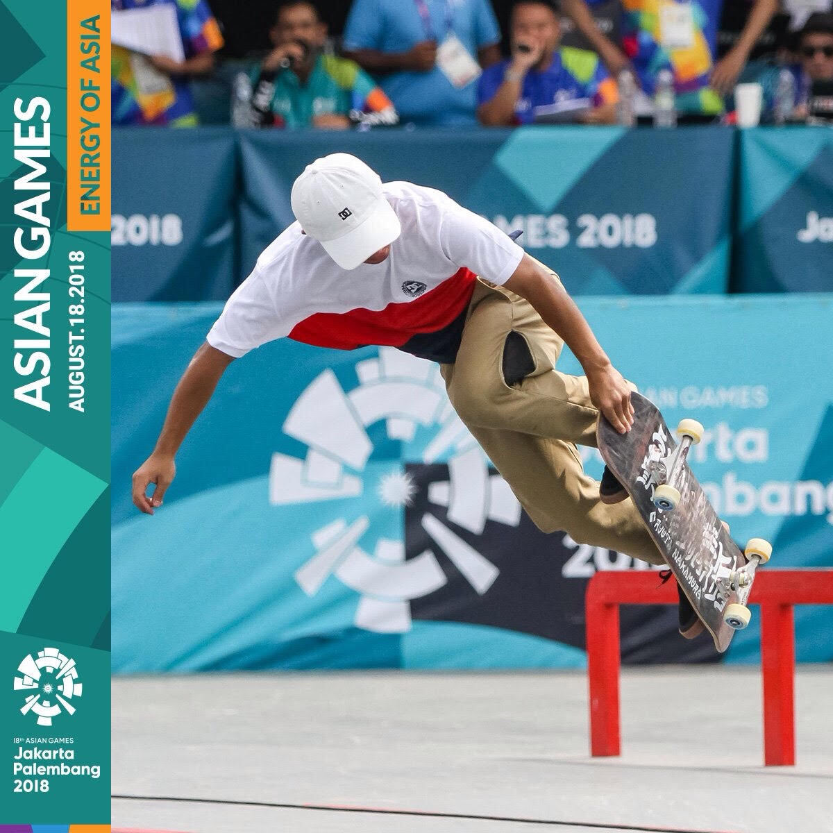 Aksi Atlet Skateborad #AsianGames2018 #EnergyOfAsia