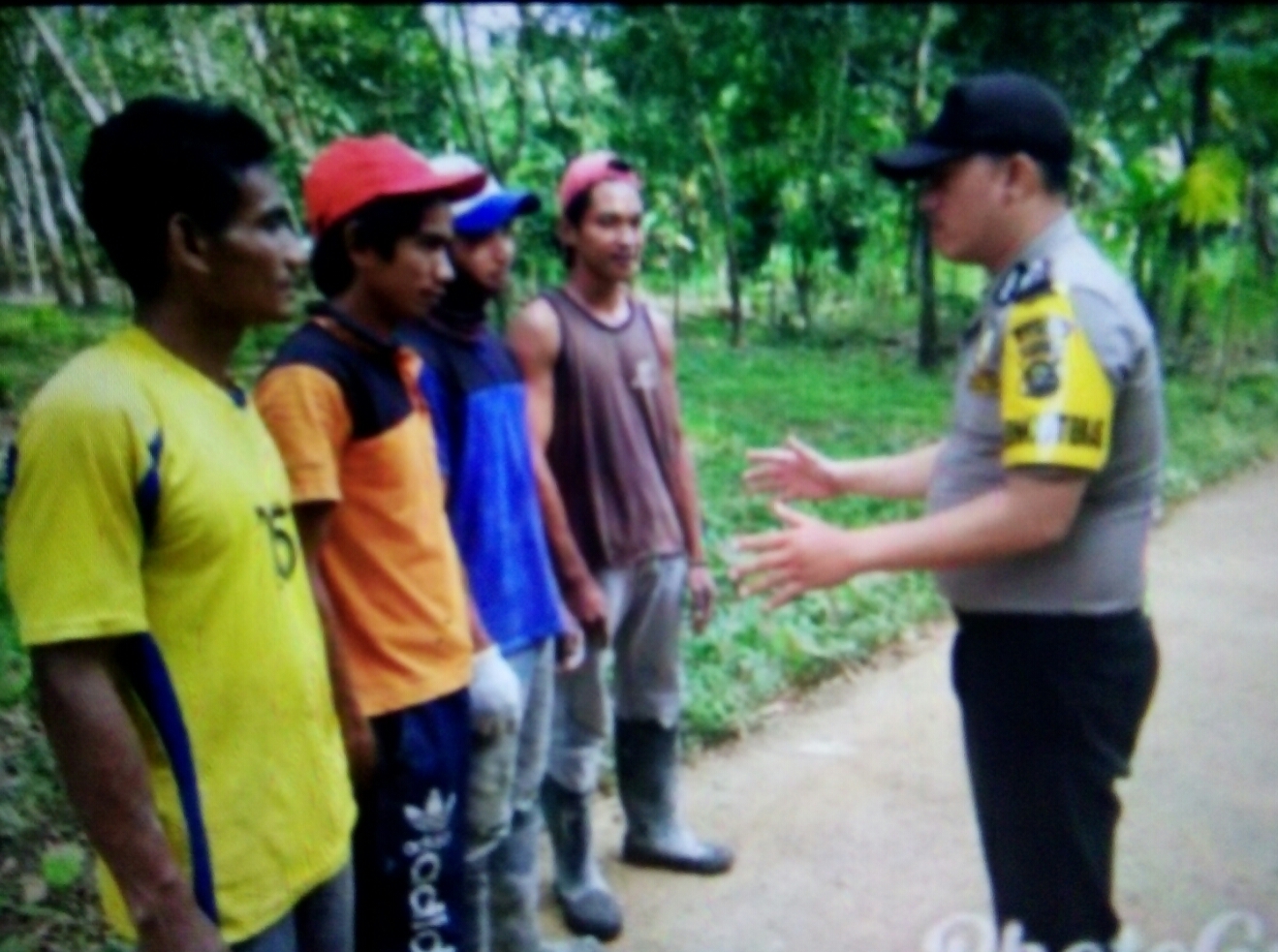 Bahbinkamtibmas Polsek Mariana Giat DDS di Dua Desa