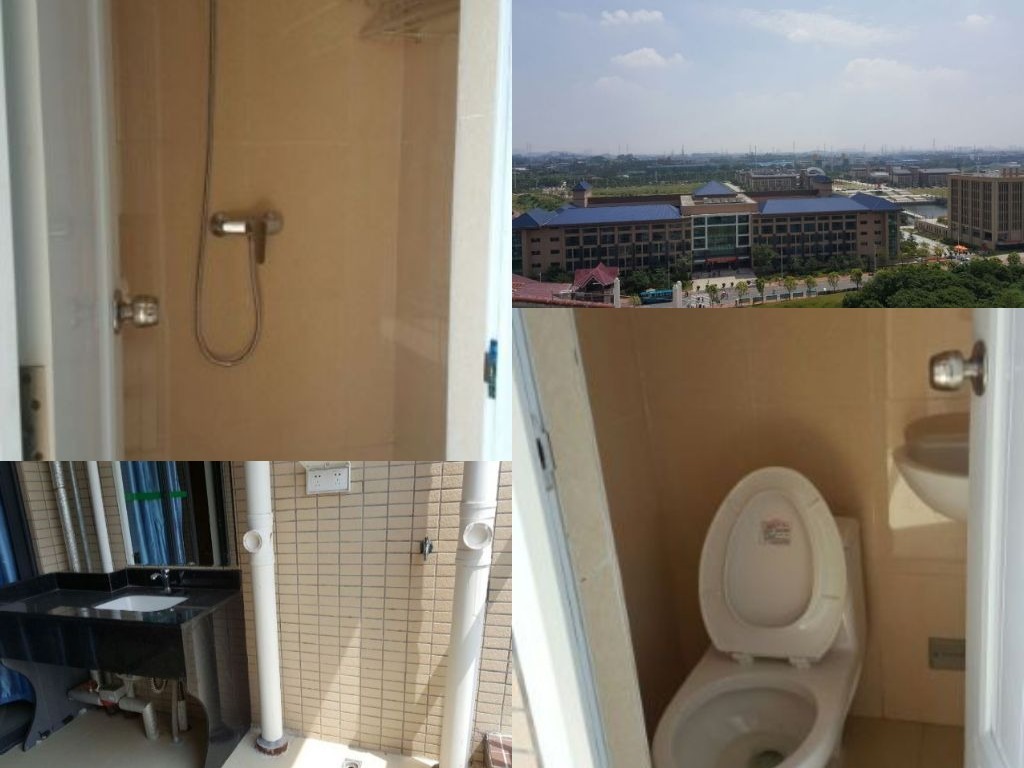 kondisi kamar universitas di Guangzhou