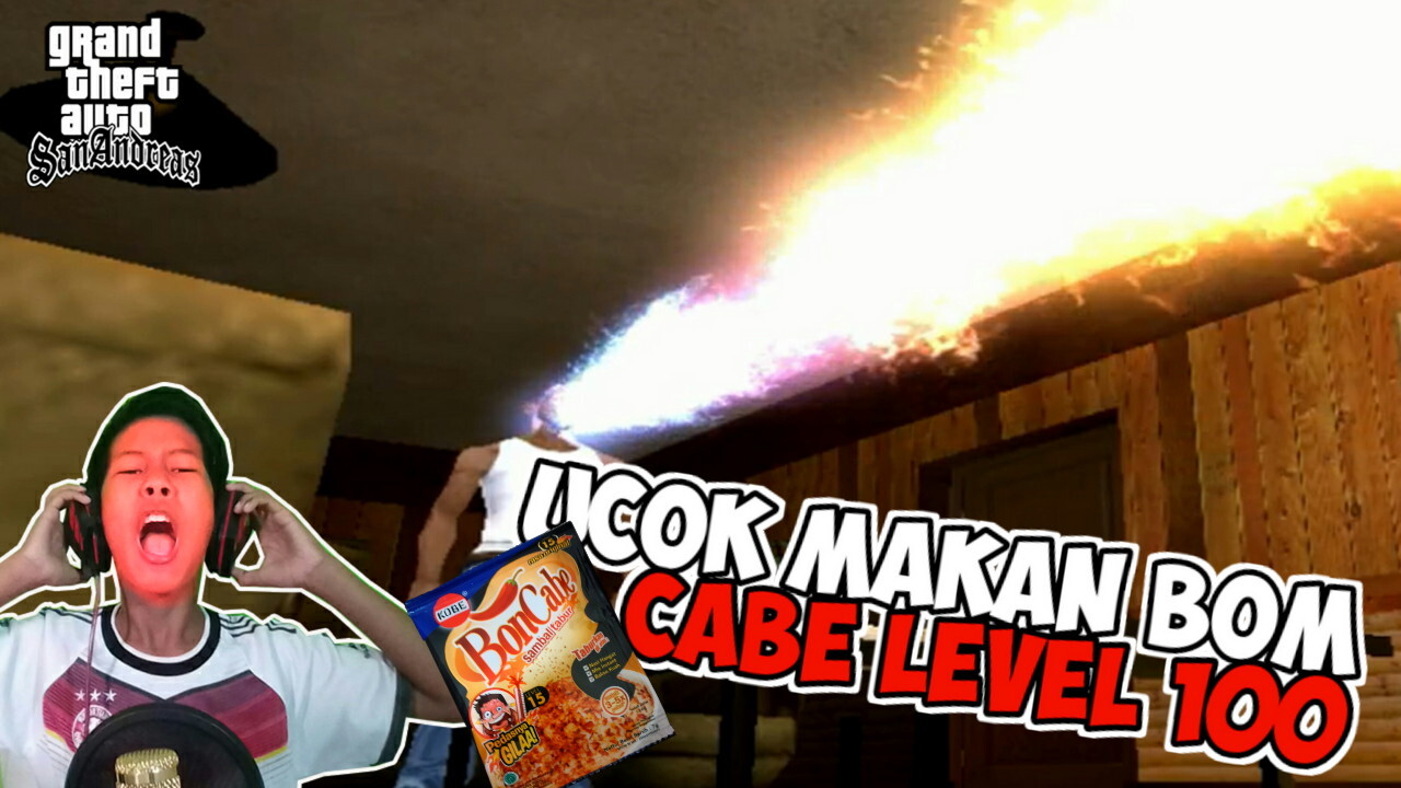 Ucok makan bom cabe level 100