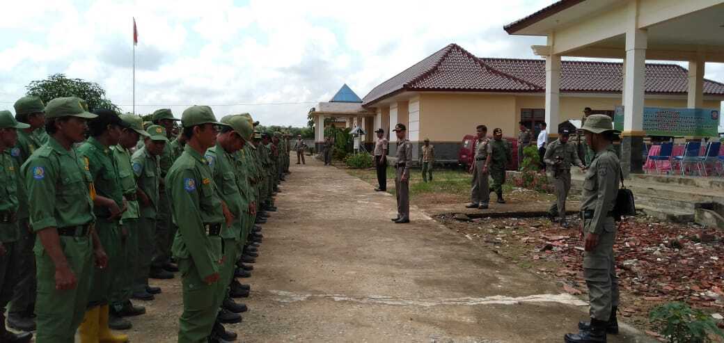 116 Peserta Ikuti Pelatihan dan Pembekalan linmas Se-Kecamatan Puri