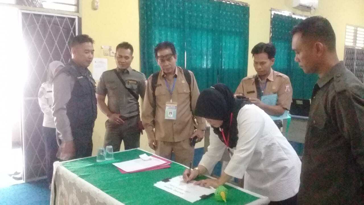 Polisi Kawal Ketat Proses Tes CPNS di Banyuasin