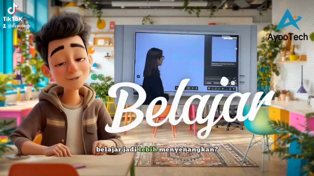 Belajar Cerdas Dengan Papan Tulis Digital