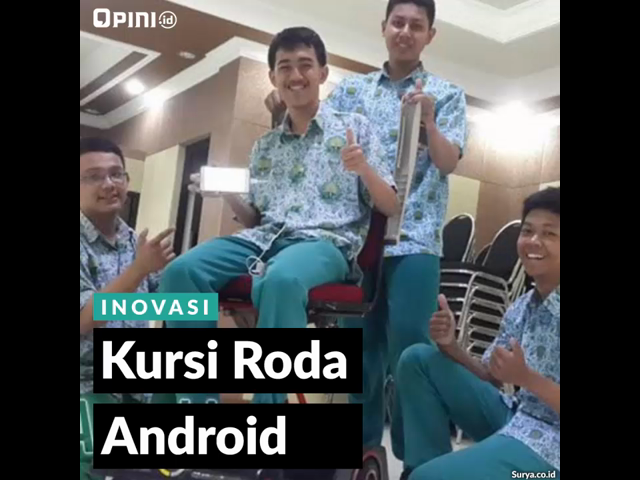  Kursi roda ini bisa dikendalikan lewat smartphone gan KASKUS